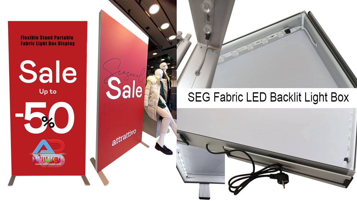 SEG Fabric Light Box China Lieferant