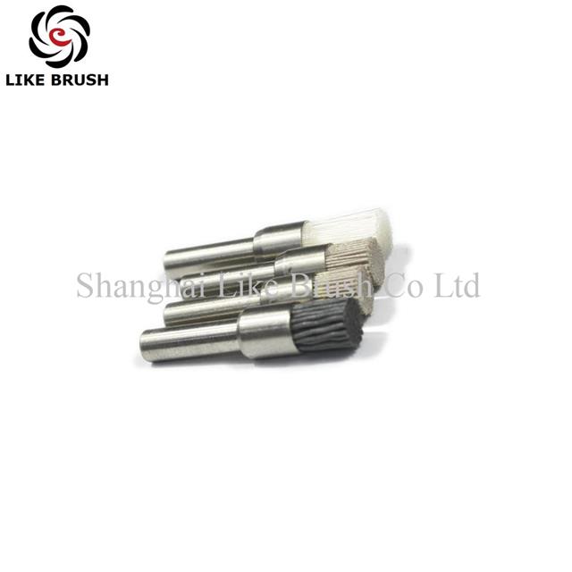 Small Abrasive Wire Polishing And Deburring End Brushes