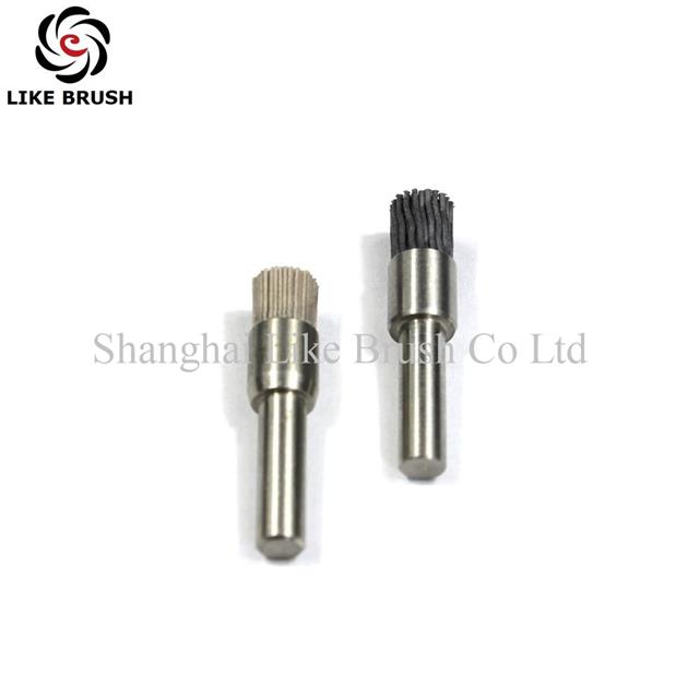 Small Abrasive Wire Polishing And Deburring End Brushes