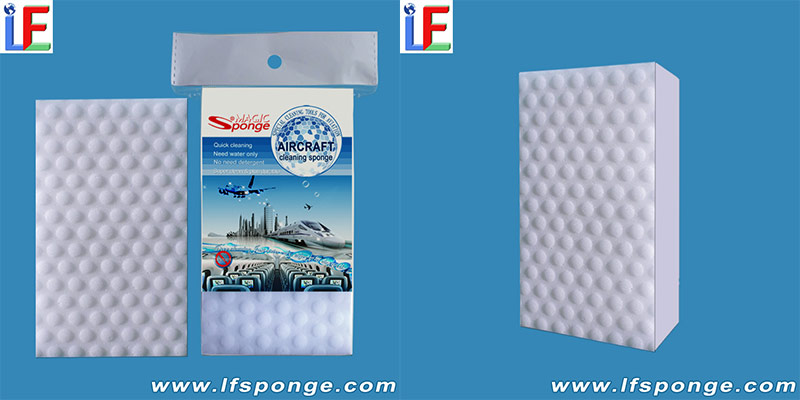 Airplanes dirt and grime Cleaning Melamine Sponge - wholeale aircraft cabin cleaning Product 