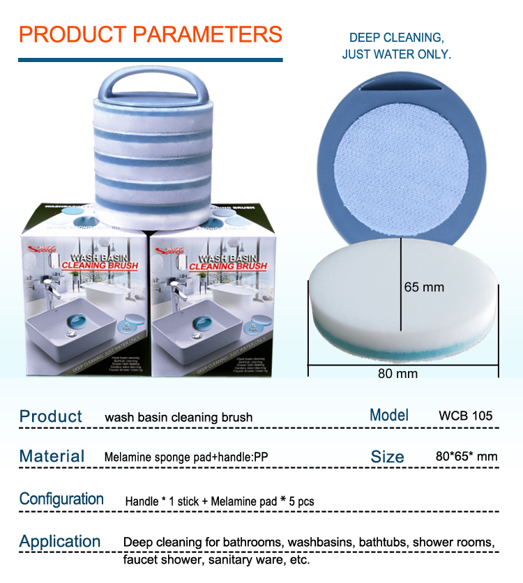 Wash basin sponge Brush
