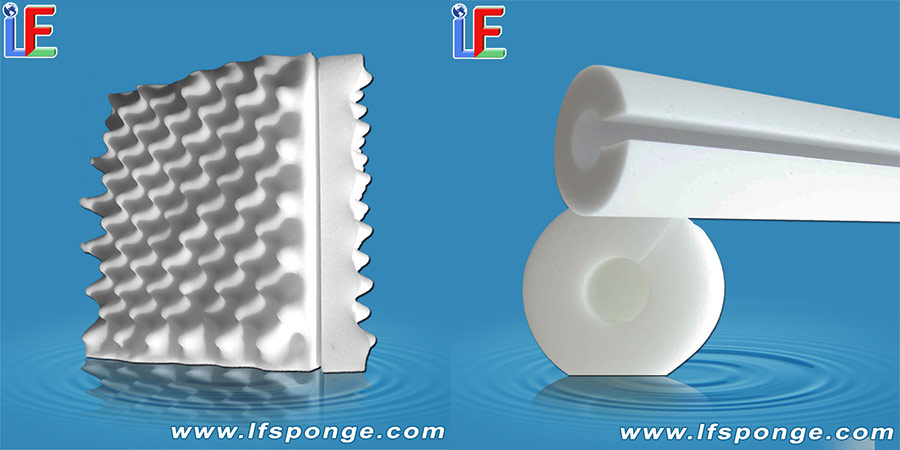 Sound attenuation melamine foam