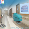 Commercial Corridor Floor Cleaning Rectangular Fleece Combo Melamine Pad