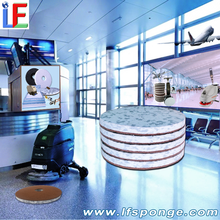 Airport Lounge Floor Cleaning Combo Melamine Pad - Solve High-End Scenario Stains Quick Renewal Pain Points