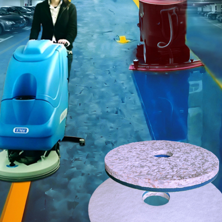  Garage Floor Cleaning Fleece Combo Melamine Floor Pad