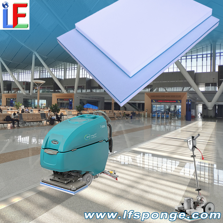 Airport Lounge Floor Cleaning Fleece Melamine Square Pad