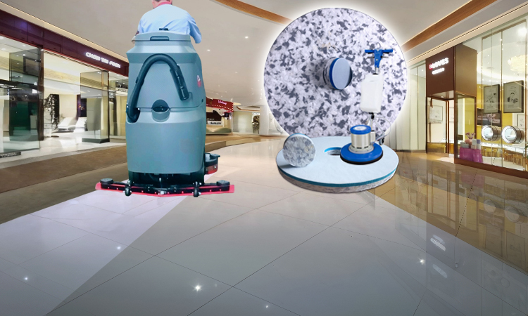 Compatible with Mall-Specific Floor Scrubbers - Mall Floor Cleaning Scrubber Pad - Fleence Fabric Combo Melamine Floor Pad.jpg