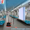 Metro Car Floor Cleaning Fleece Melamine Square Floor Pad