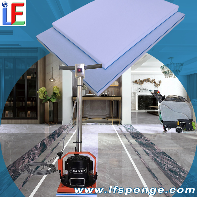 Household Floor Cleaning Fleece Melamine Square Floor Pad