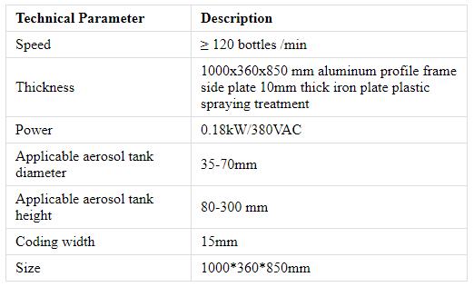 Inkjet transportband voor spuitbusvulmachine