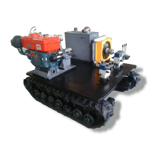 The Toothed Rubber Track Chassis Is An Electric Off-road Chassis Capable of Carrying People