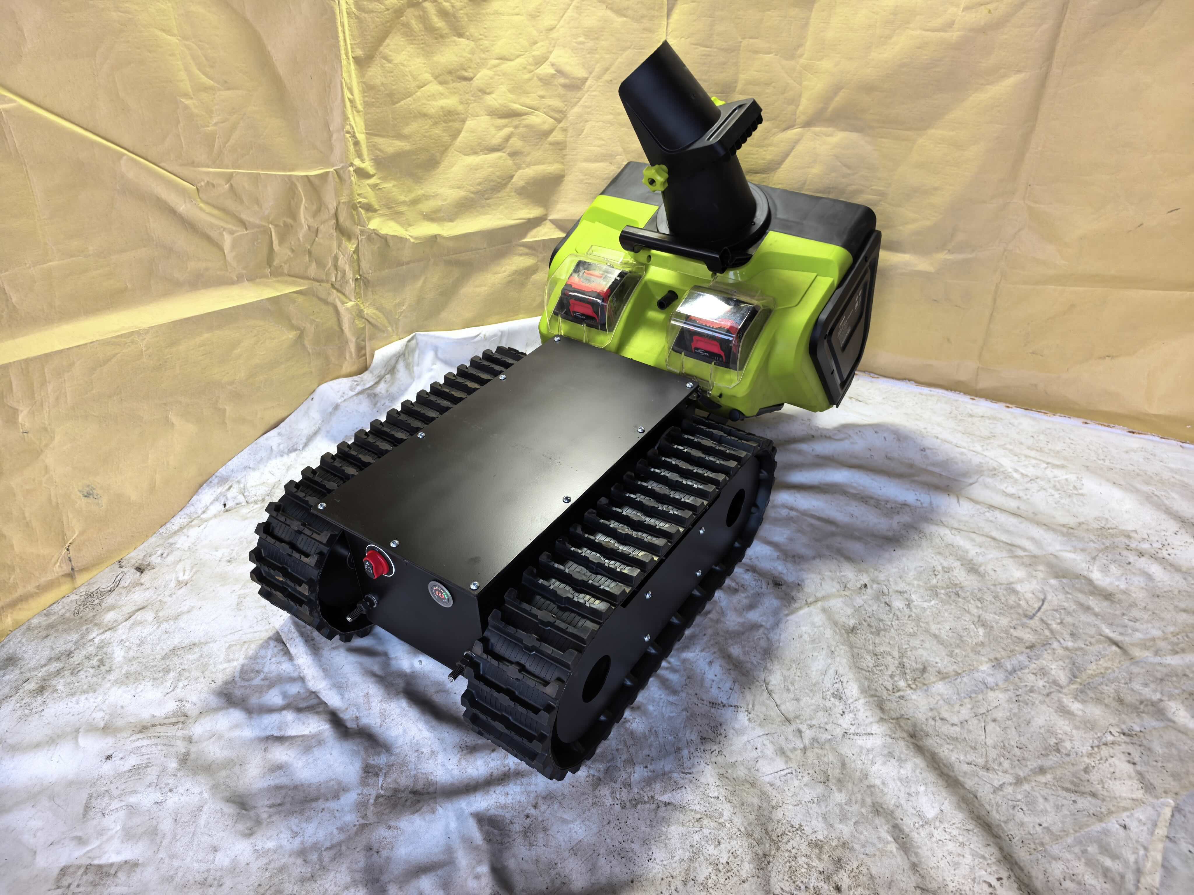 Electric Rubber Tracked Snow Removal