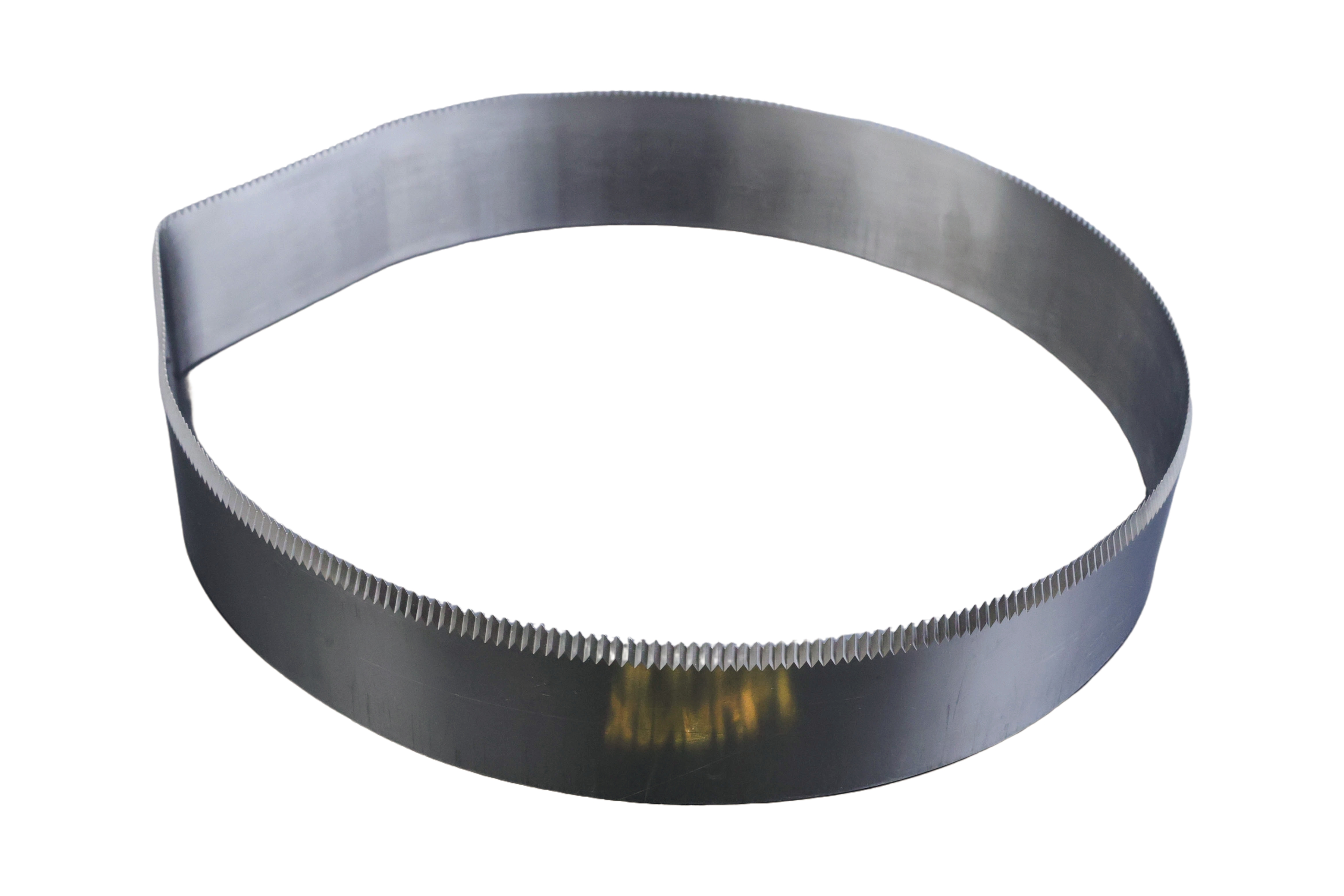 Food packaging material cutting blades