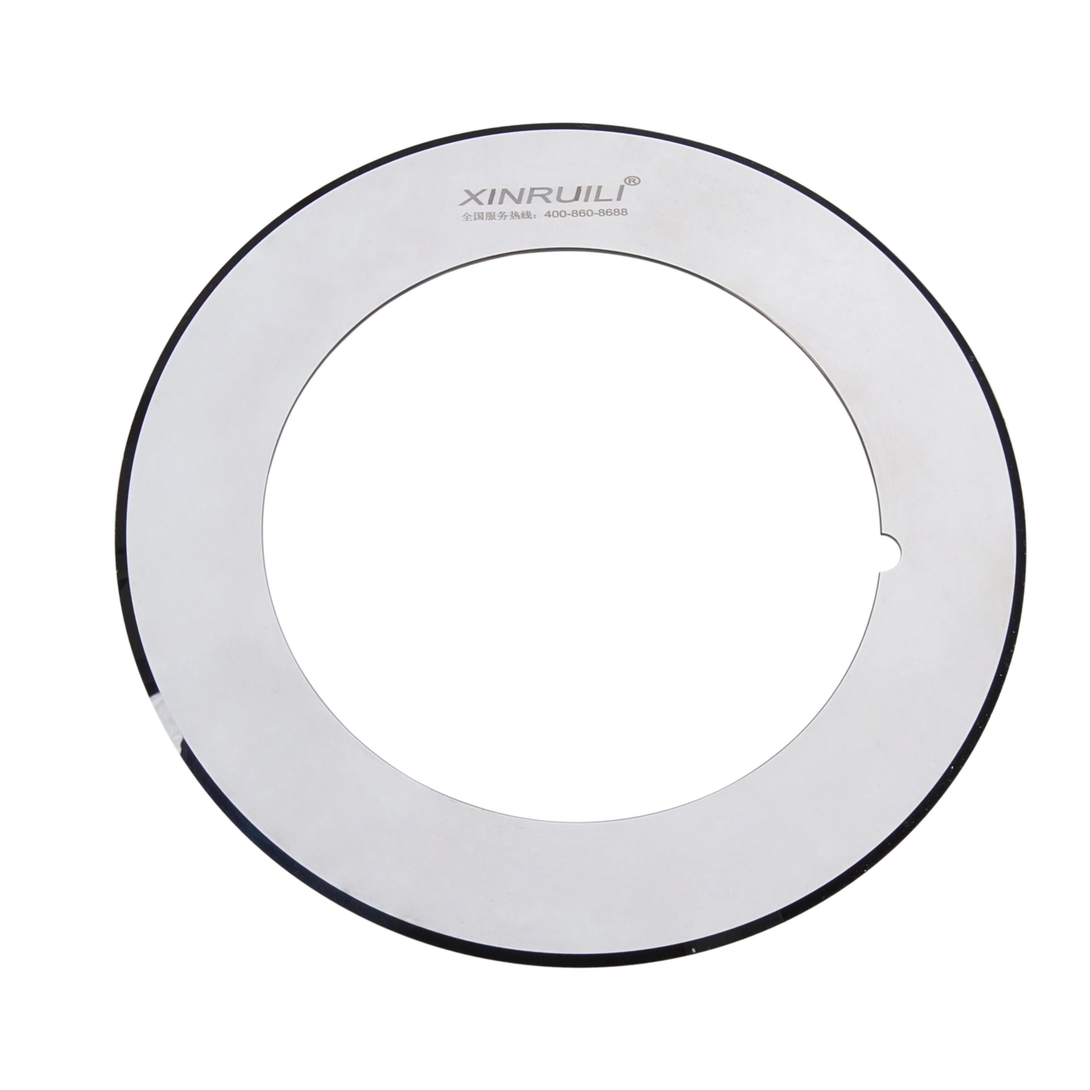 Premium Tungsten Steel Mirror Finish Slitting Blade for Lithium Batteries