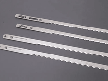 非标准定制食品级不锈钢面包和吐司切片锯齿刀片