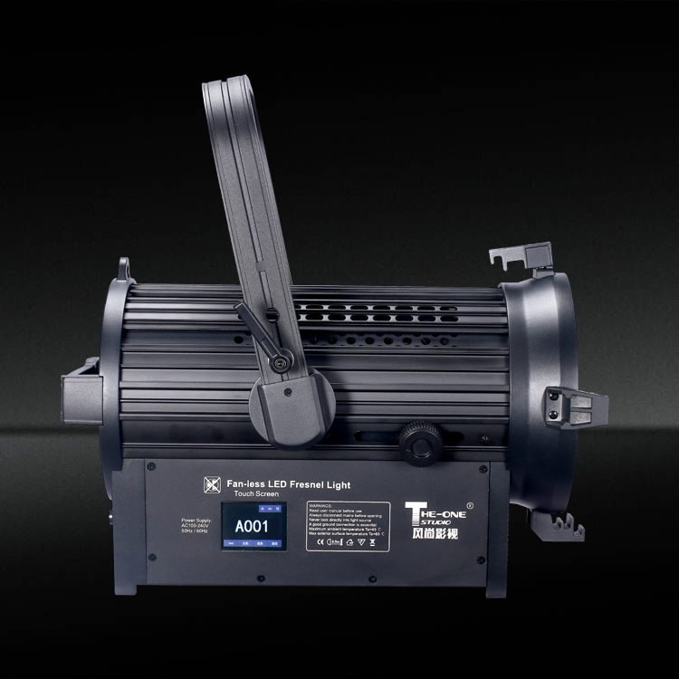 200W sin ventilador sin ruido estudio LED Fresnel Light