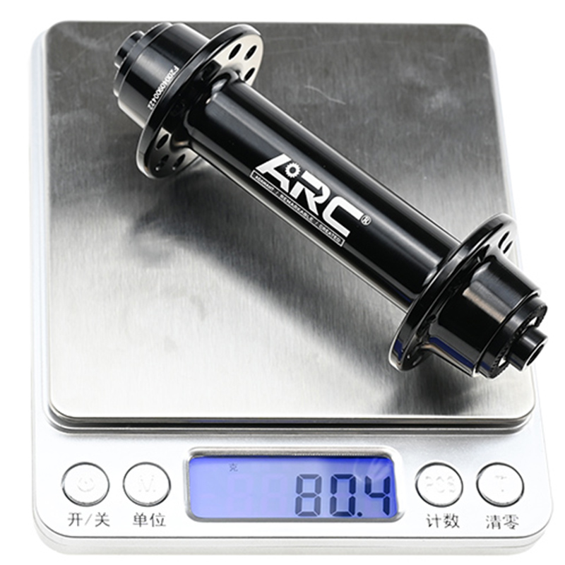 RT 003F / R Aluminum alloy super light anodized black road bike hub