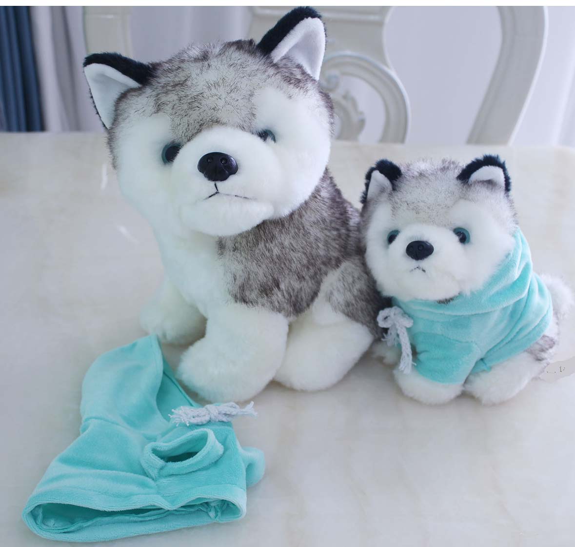  Sweater Husky/ Pillow, Doll, Sleeping Pillow, Birthday Gift