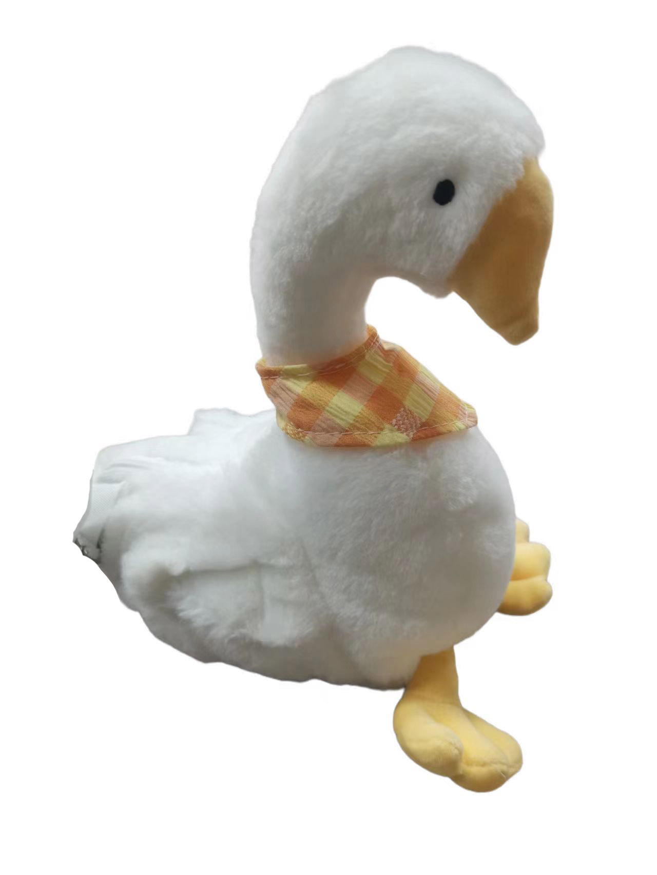 Big White Goose Plush Toy Backpack Plush Handbag Plush Diagonal Bag