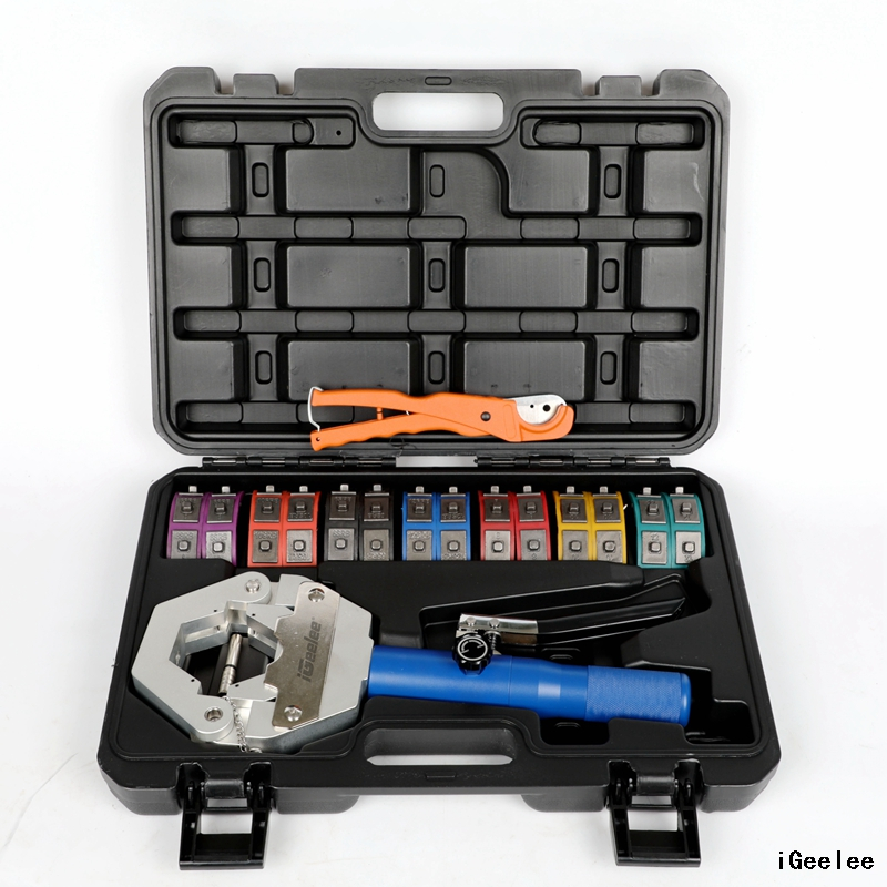 71500 A//C Hydraulic Hose Crimper Tool Kit Hand Tool Crimping Set Hose Fittings