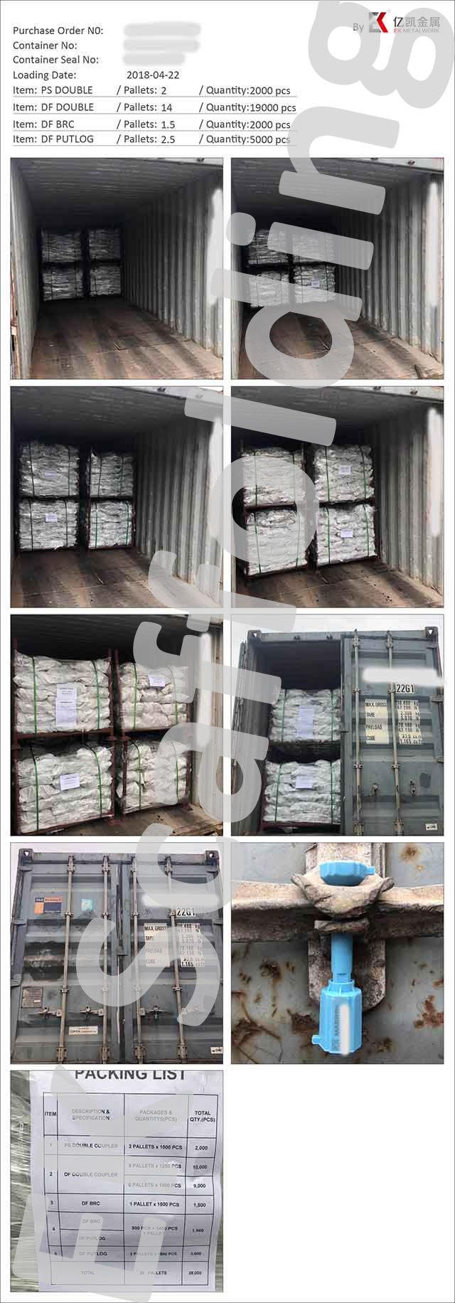 Carga doble presionada