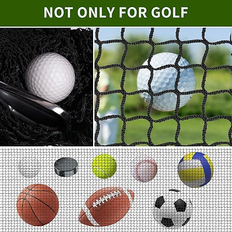 2.5x3.5m REDER DE RETRAÑO GREEN PP Safety Neting Golf Knotless Net