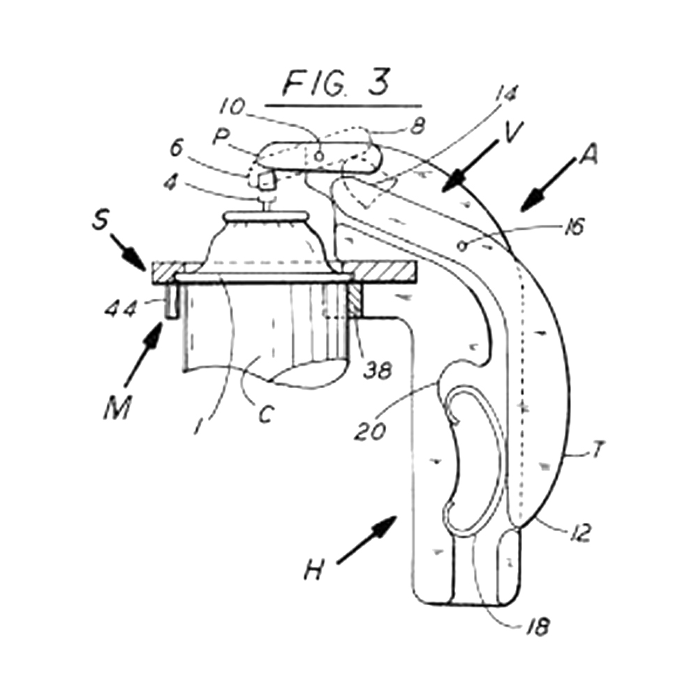 hand held spray can adapter