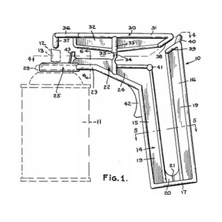ACTUATING HANDLE for aerosol DISPENSING CANS