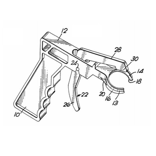 Aerosol Spray Can Trigger Handle