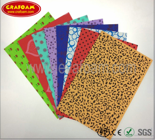 Color Printed EVA foam sheets