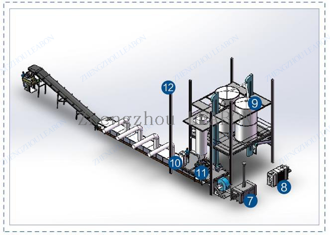 Corn Flakes Extruder Wheat Oat Flaking Machine Corn Flakes Production Line