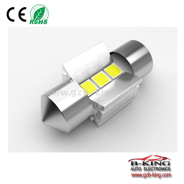 Canbus Epistar cree led festoon 28/29/31/36/39/41/44mm Festoon led reading license plate Light