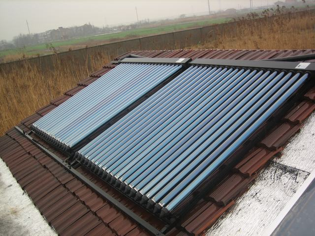 Calentador de agua solar presurizado de tubo de calor automático