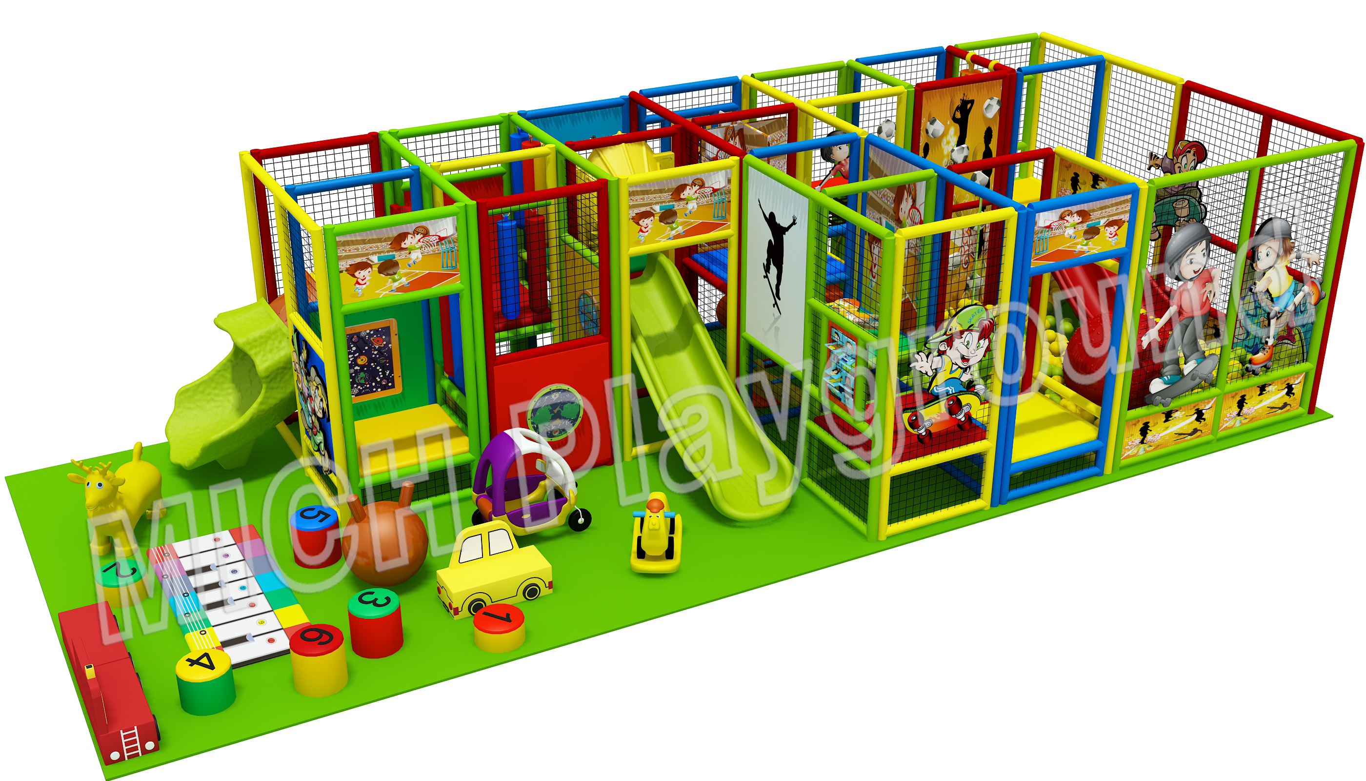 Мягкая игровая площадка для детей Hot Sale Indoor для детей 6609B