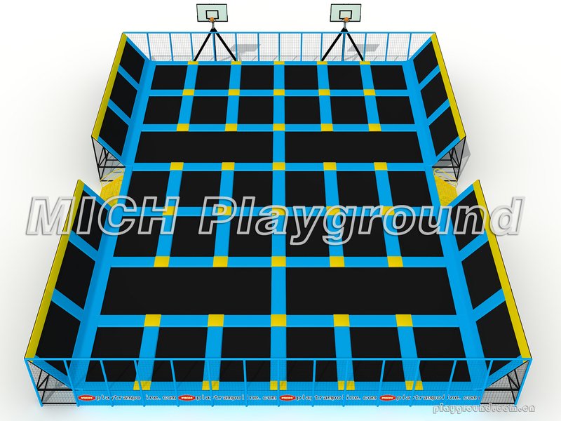 Parc de trampoline Mich 3504B