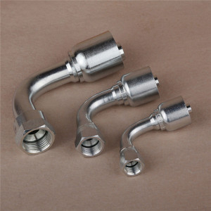 Non-Skive One Piece Hydraulic Hose Fittings