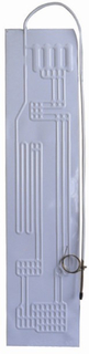 congelador Roll bonded evaporador 1185x305mm