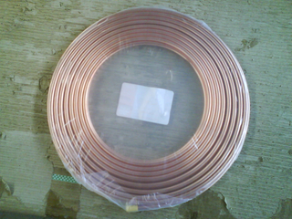 Tubo de cobre de bobina de panqueque