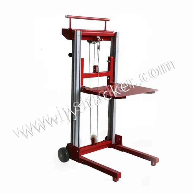 ¿Cómo funciona un elevador de aluminio portátil?