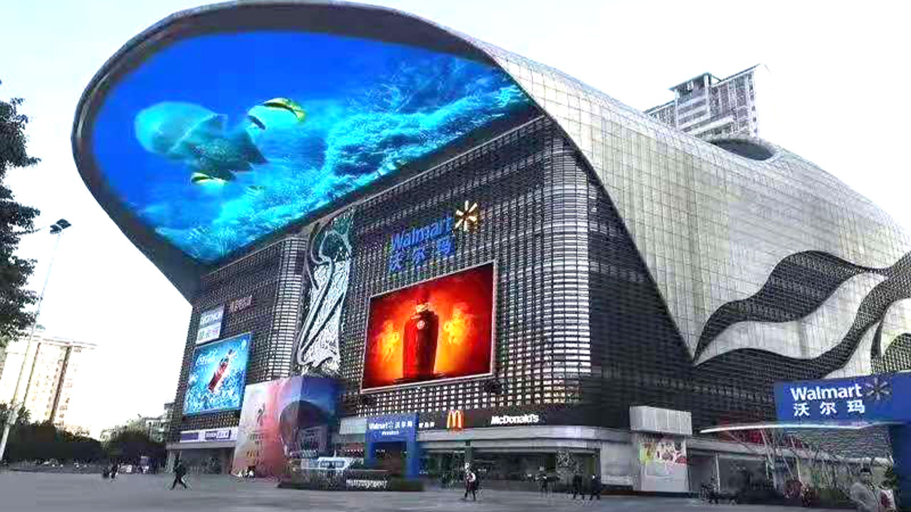 OOH-LED-Screen-Werbeanzeige