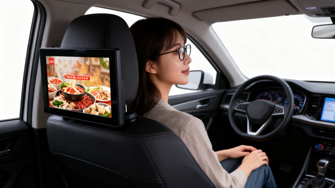 Cómo convertir su flota de taxis en una fuente de ingresos mediante las pantallas publicitarias LCD de Android (Guía definitiva de 2026)