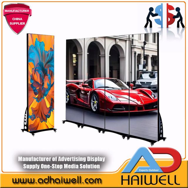 P1.86/P2.5 GOB & SMD LED Digitale Signage -Poster -Bildschirmanzeige