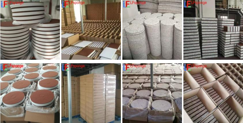 Combo Melamine floor cleaning pads