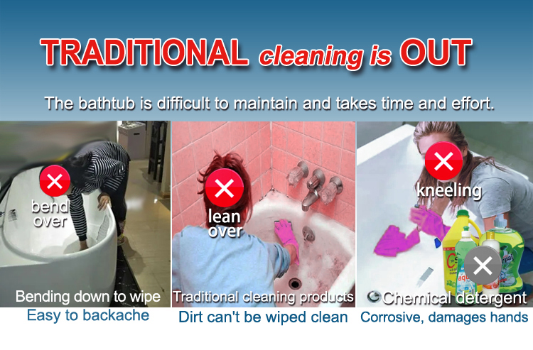 bathtub cleaning hacks bathtub cleaning brush