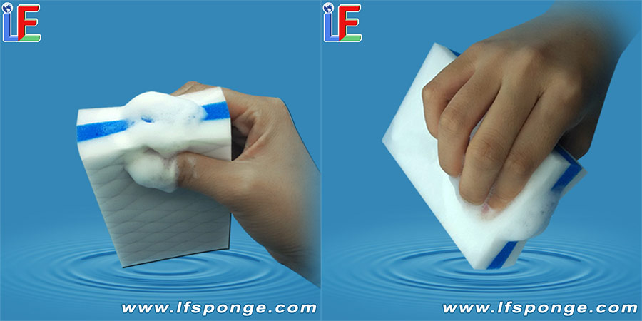 wholesale Melamine sponge with soap