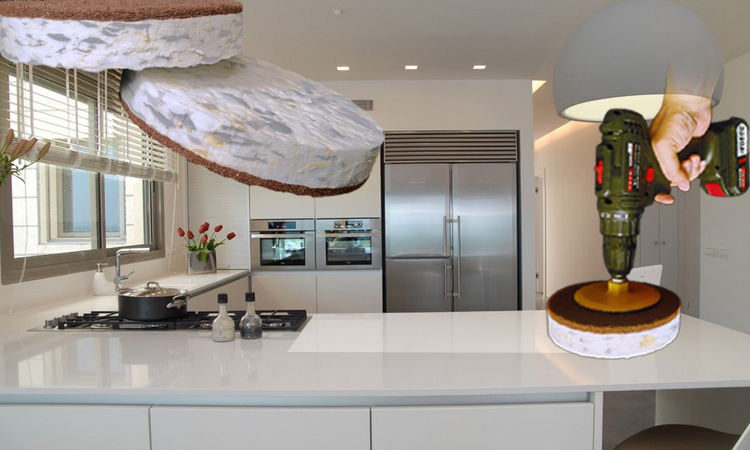 Kitchen Countertop Renovation & Cleaning melamine pad