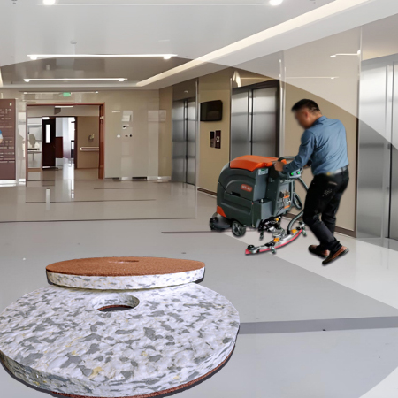 Office Building Floor Cleaning Combo Melamine Pad - Solve High-End Floor Stains & Image Protection Pain Points