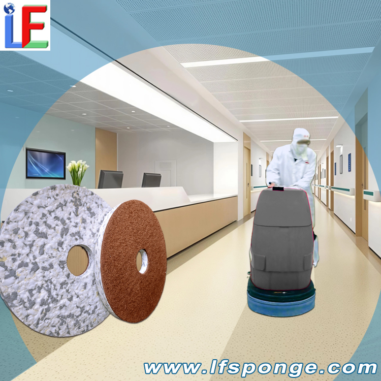 Hospital Floor Cleaning Combo Melamine Pad - Solve Aseptic Cleaning & Multi-Area Floor Protection Pain Points