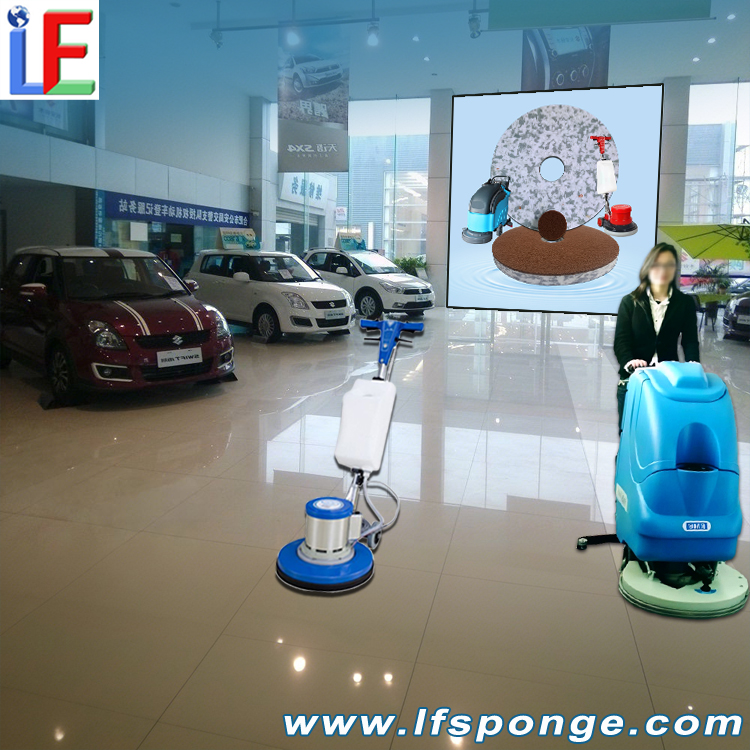 4S Shop Exhibition Hall Floor Cleaning Combo Melamine Pad - Solve Stains & Gloss Protection Pain Points