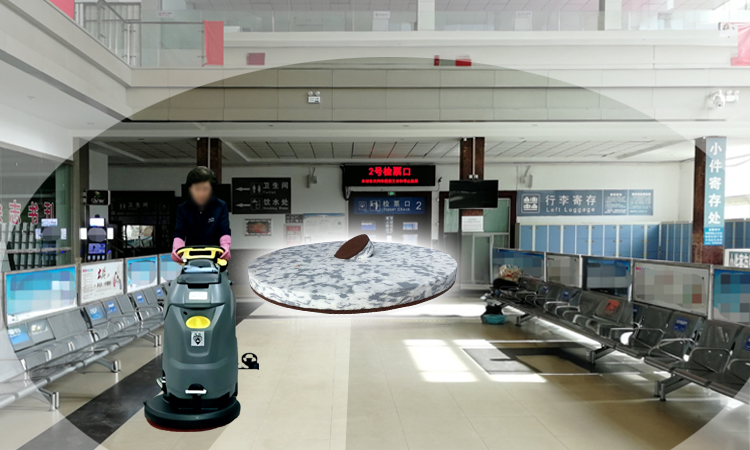 Combo Melamine Pad For Subway & High-Speed Rail station Waiting Hall Anti-slip tiles.jpg